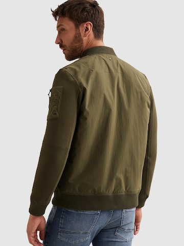 Giacca di mezza stagione 'Hybrid jacket with flight pocket' di PME Legend in verde
