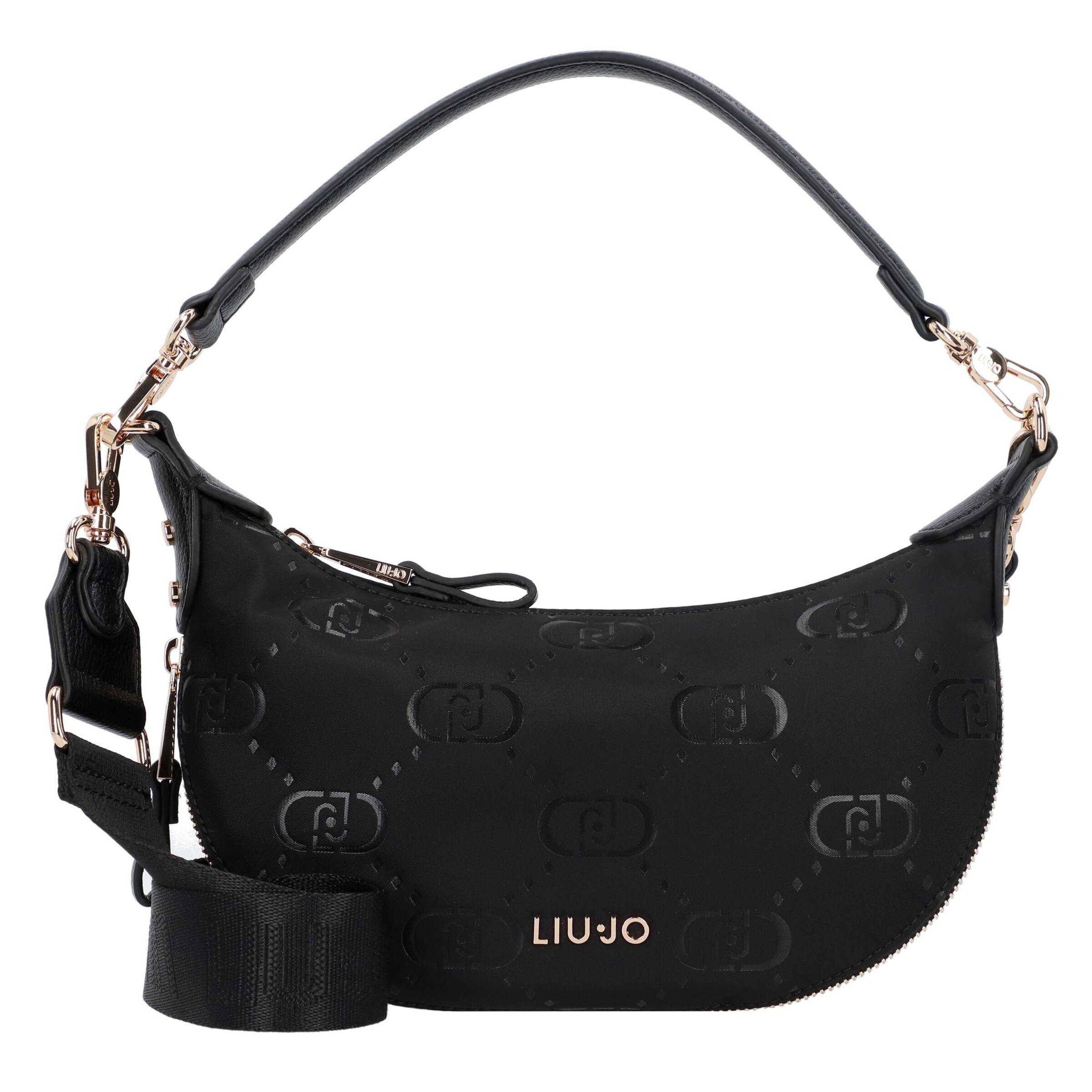 Borsa a spalla 'Kaliska' di Liu Jo in nero: frontale