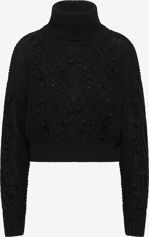 Pull-over IZIA en noir : devant