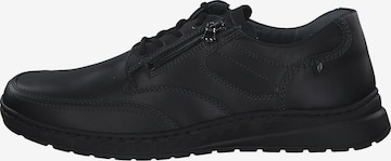 WALDLÄUFER Athletic Lace-Up Shoes in Black