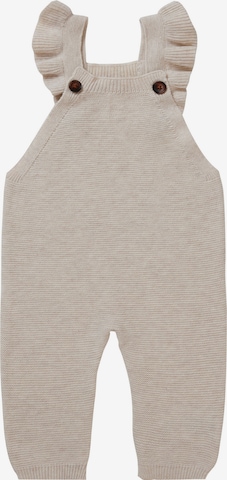 Noppies Tapered Dungarees 'Norris' in Beige: front