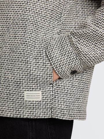 Coupe regular Chemise TOM TAILOR DENIM en gris