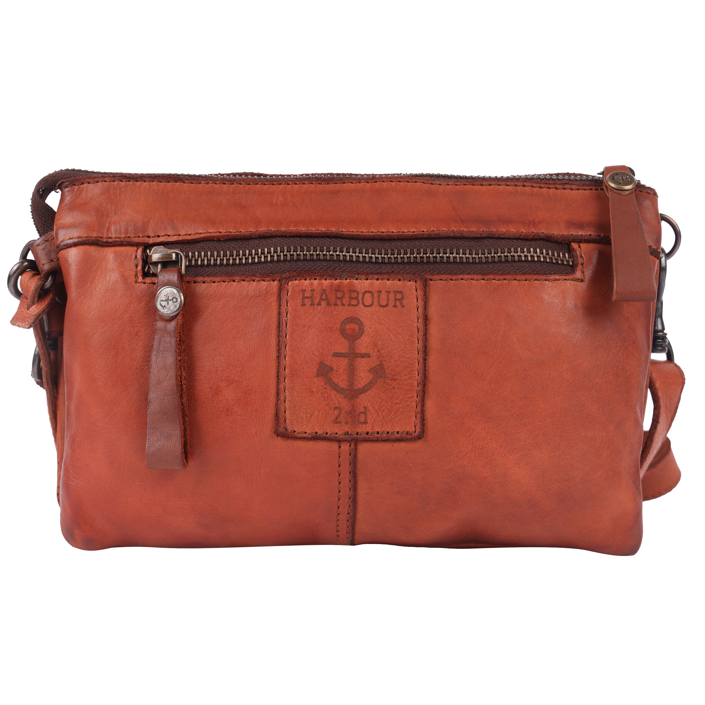 Harbour 2nd Umhängetasche in Braun: Vorderseite
