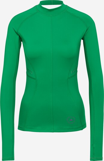 adidas by Stella McCartney Tehnička sportska majica u zelena / tamno ljubičasta, Pregled proizvoda