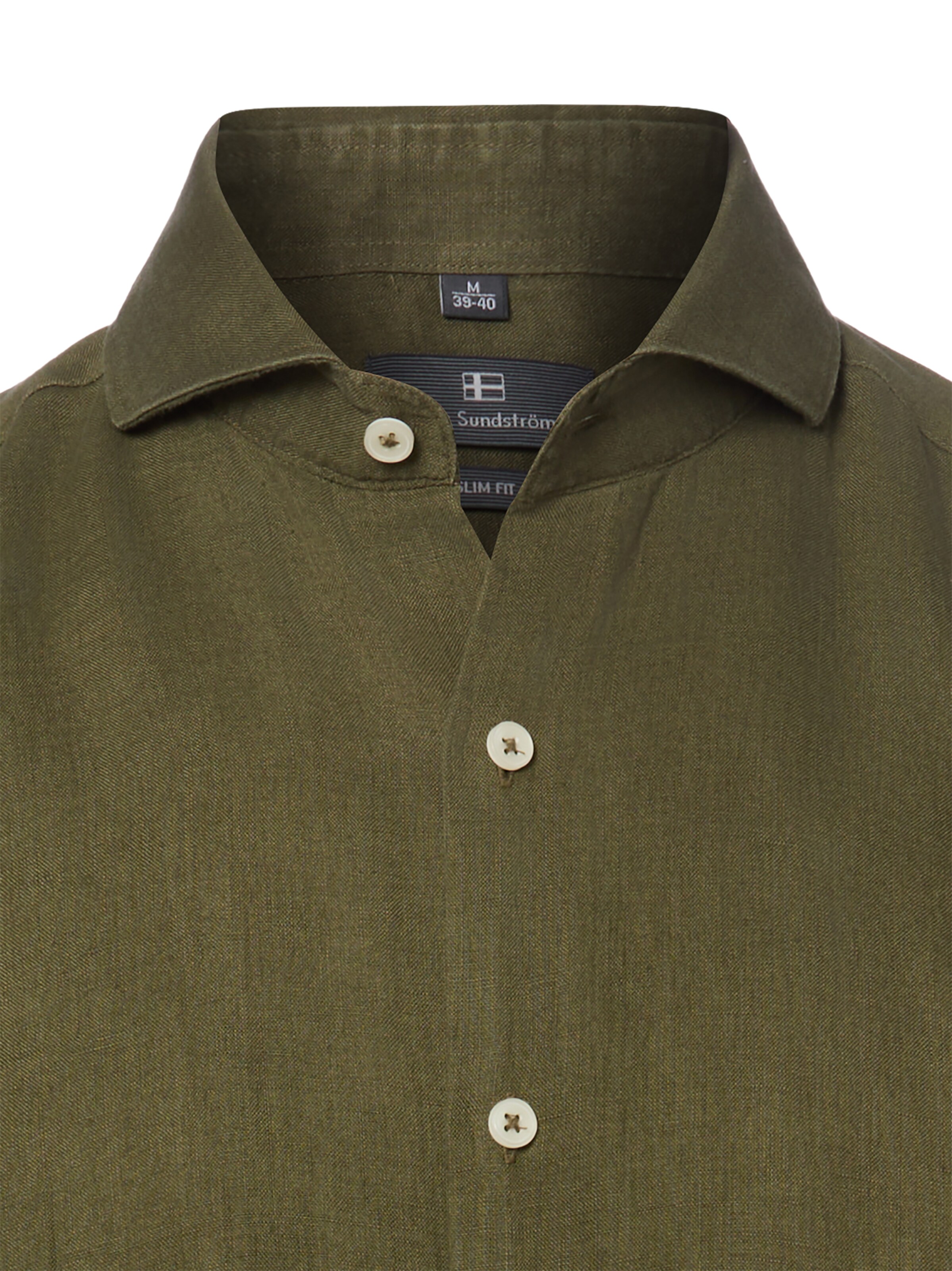 Fit confort Chemise Nils Sundström en vert