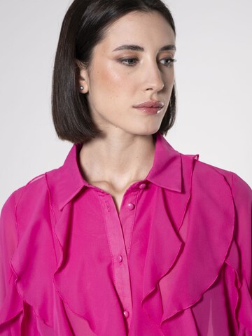 Camicia da donna di Influencer in rosa