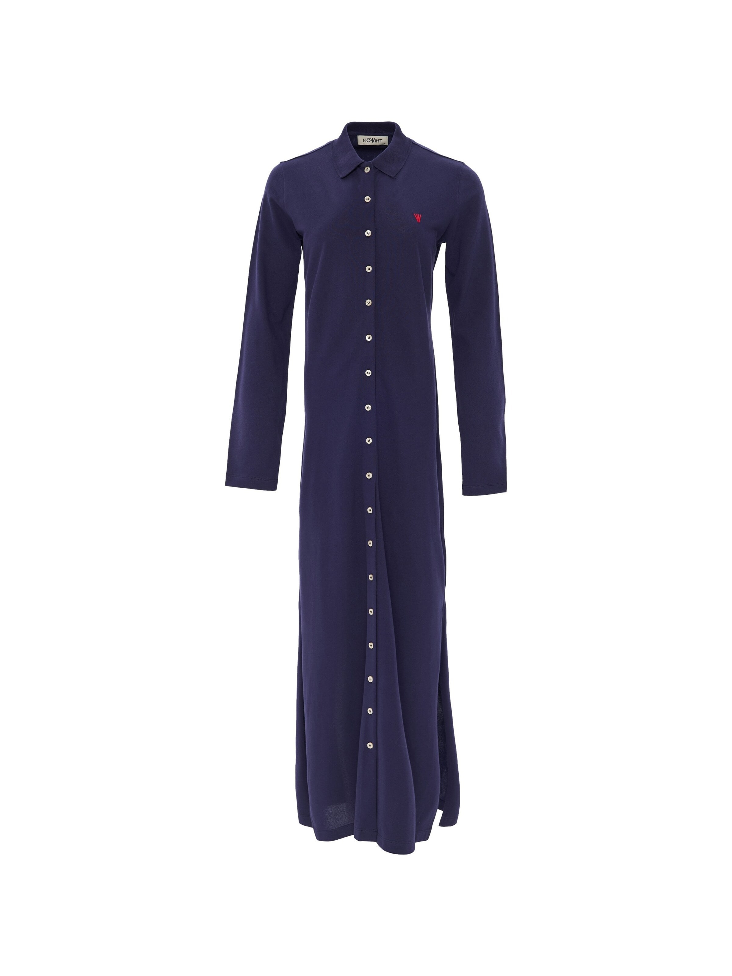 NOWIHT Kleid 'Margot'‌‌‌‌‌ in Blau: Vorderseite