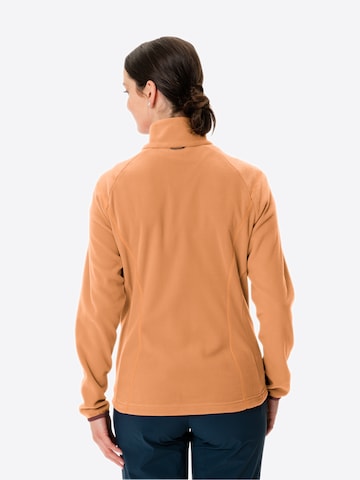 VAUDE Functionele fleece jas 'Rosemoor' in Oranje