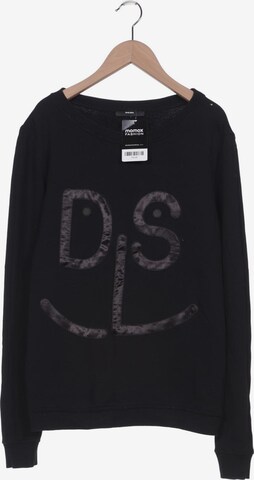DIESEL Sweatshirt & Zip-Up Hoodie in M in Black: front