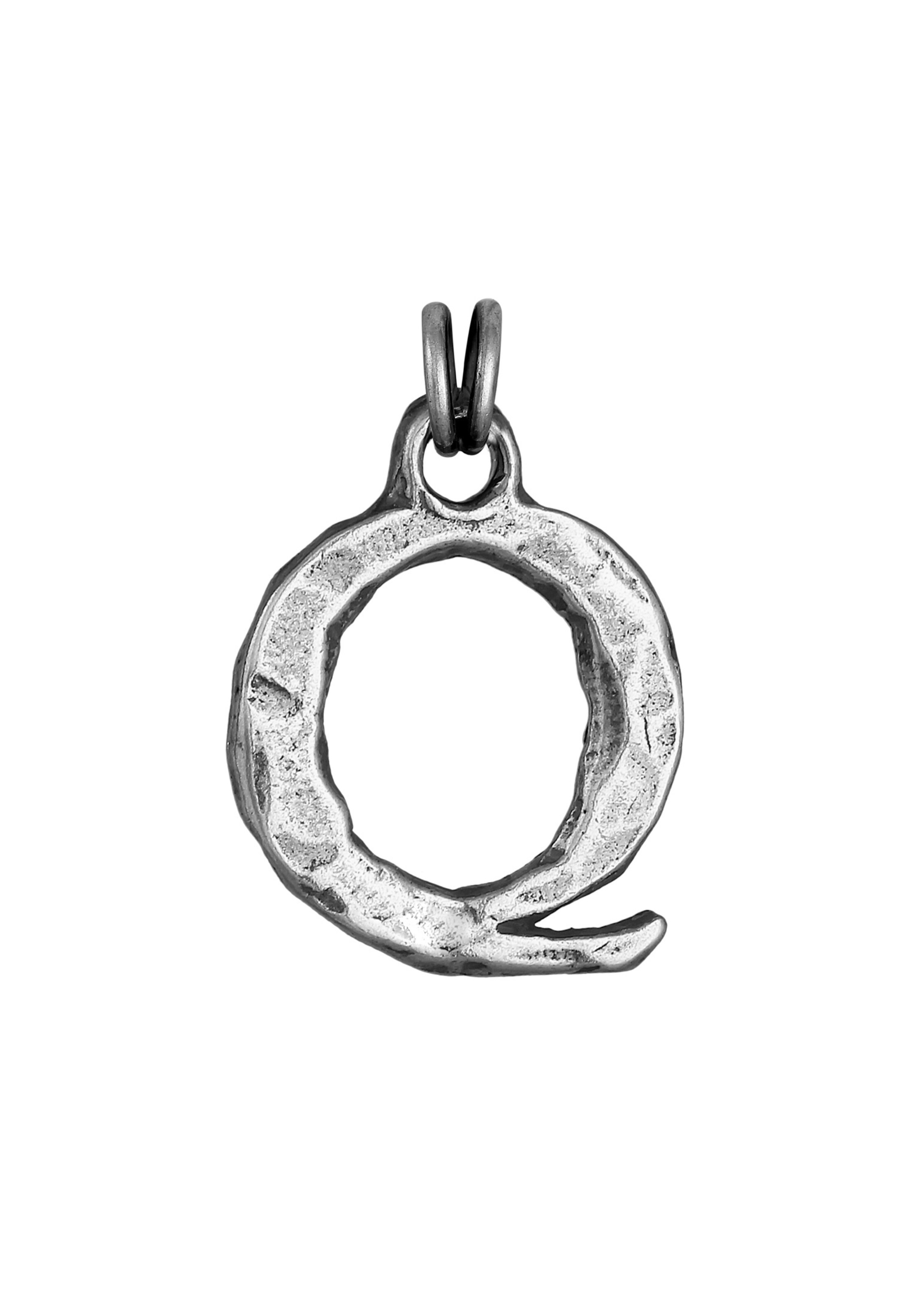 Haze&Glory Pendant 'Q' in Grey: front