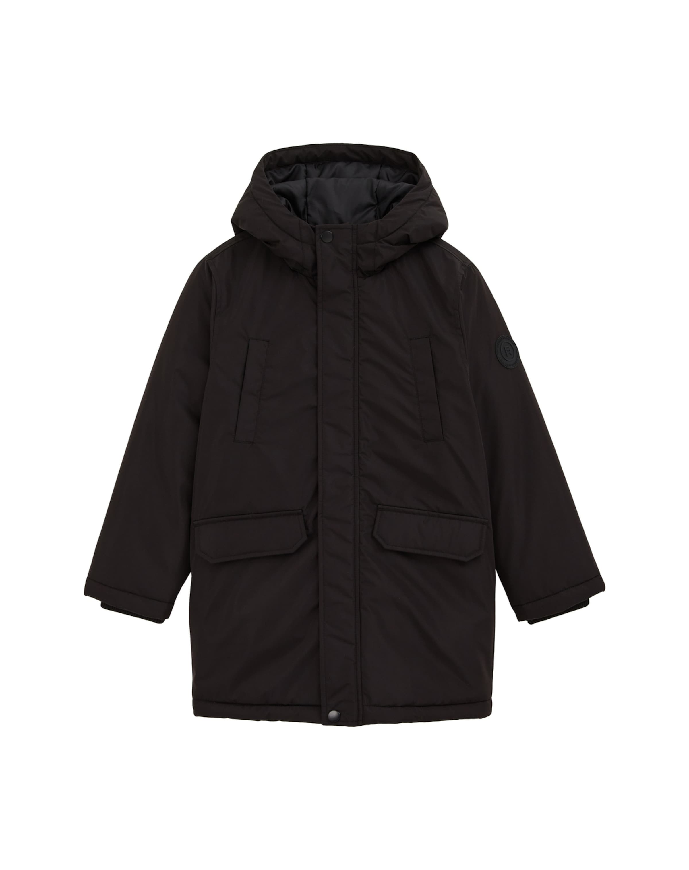 melns WE Fashion Starpsezonu jaka: no priekšpuses