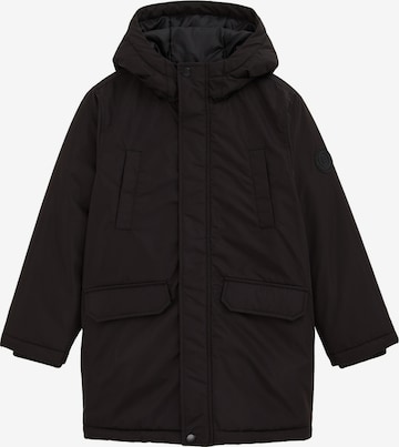 juoda WE Fashion Demisezoninė striukė: priekis