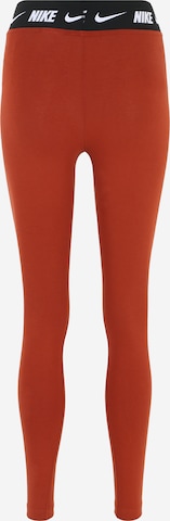 Nike Sportswear - Skinny Leggings 'Club' em laranja