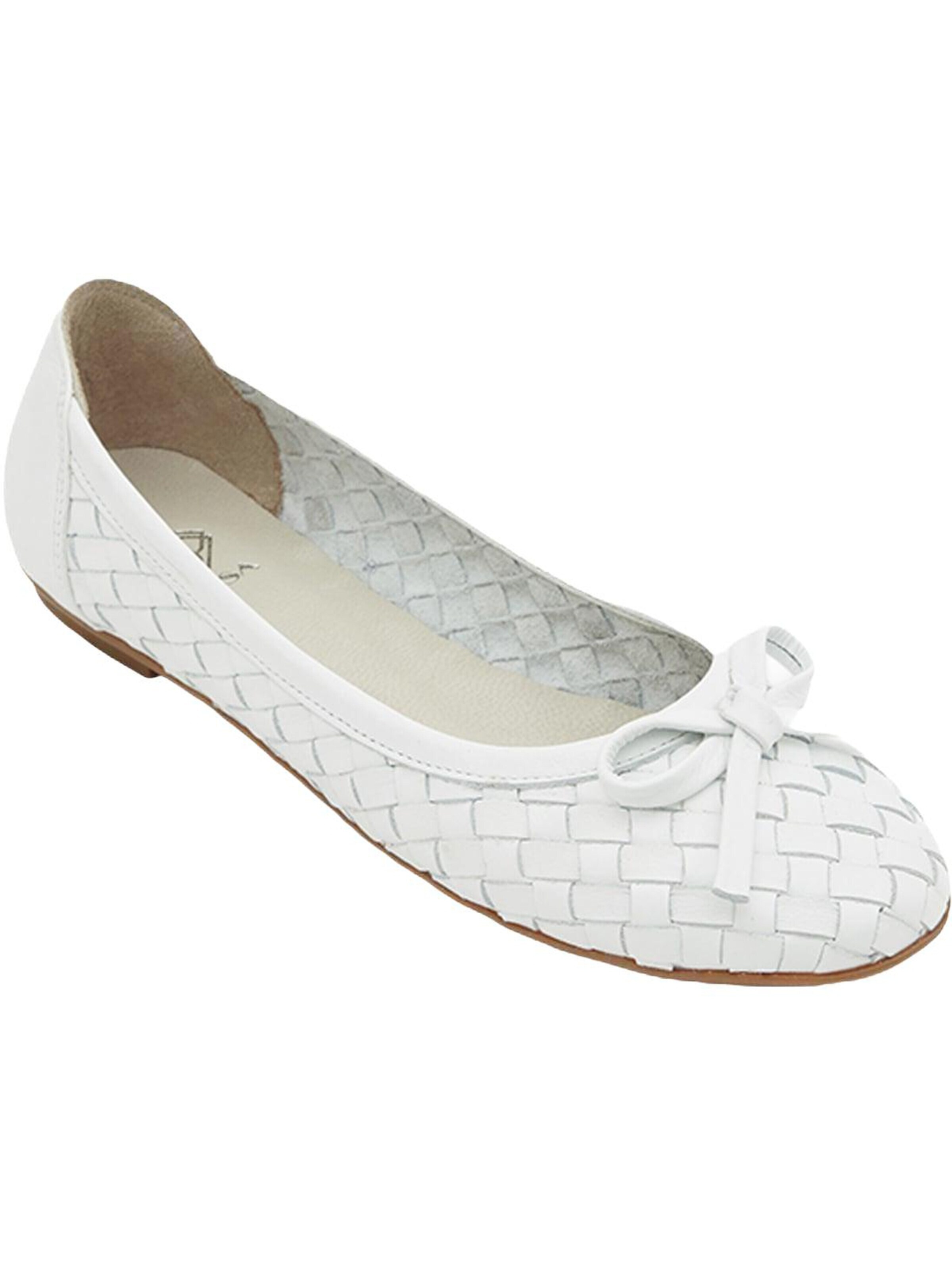 Desa Ballet Flats 'Ballerinas' in White