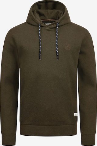 INDICODE JEANS Sweatshirt in Groen: voorkant