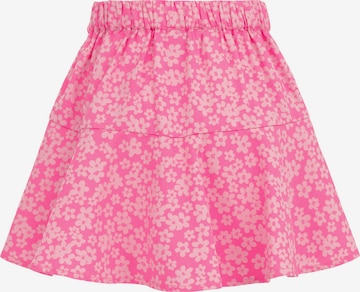 WE Fashion Normalny krój Spódnica w kolorze różowy