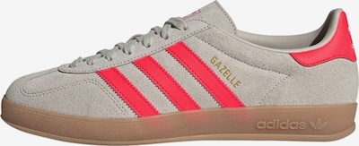 ADIDAS ORIGINALS Niske tenisice 'Gazelle' u sivkasto bež / crvena, Pregled proizvoda