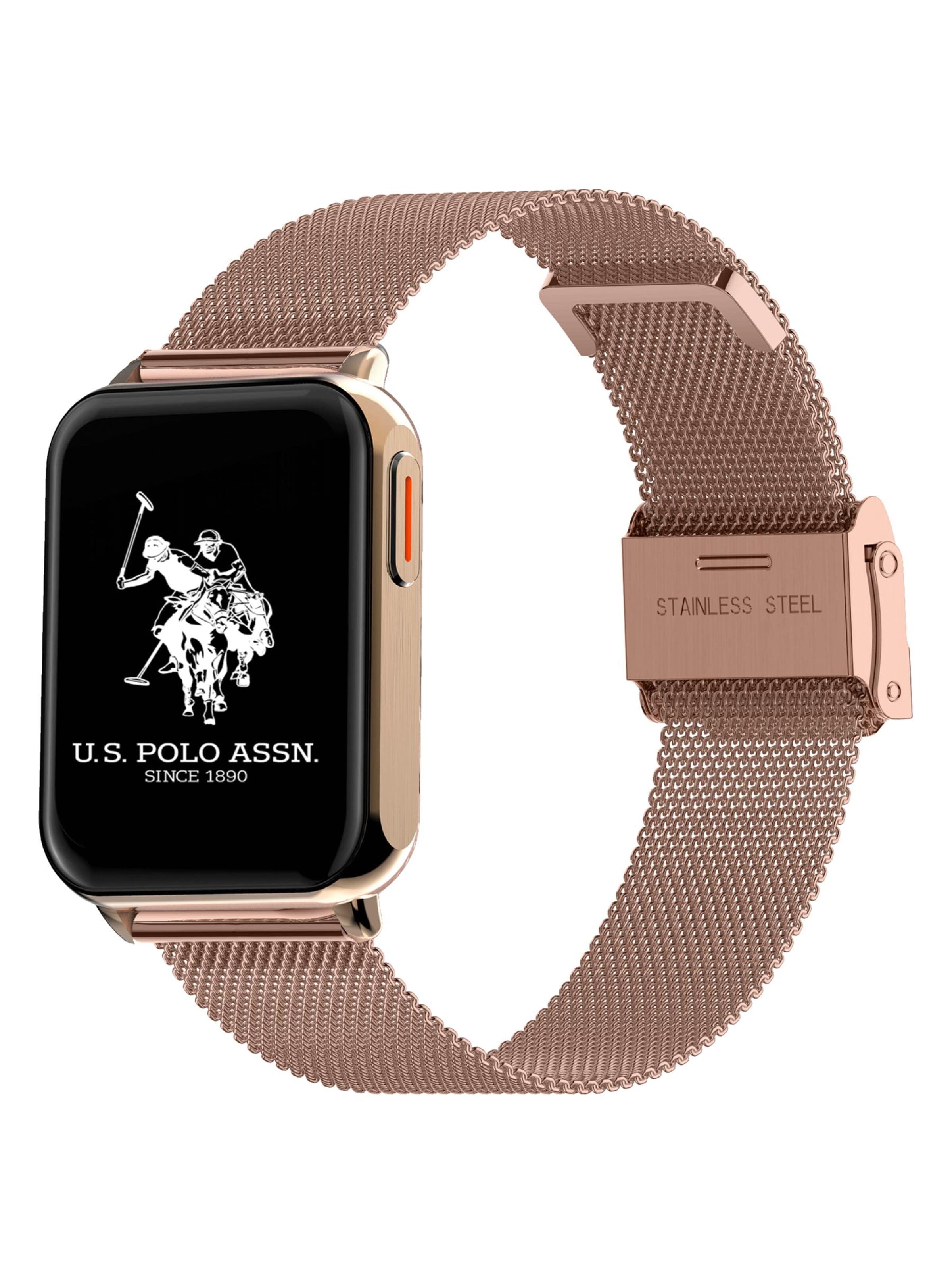 Montre digitale 'Atlas' U.S. POLO ASSN. en or
