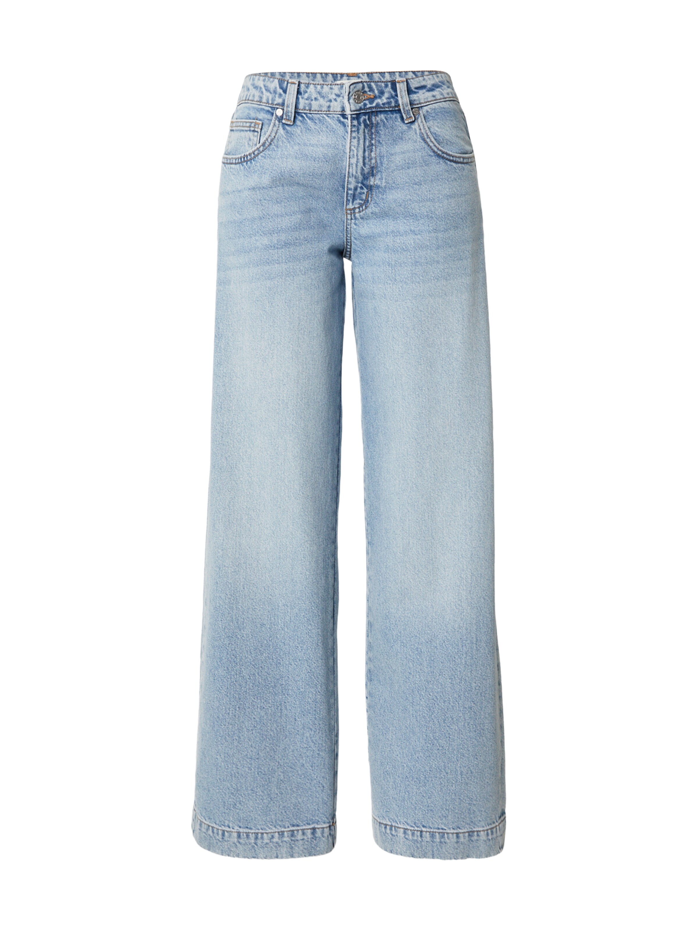 Wide Leg Jean 'SUN AND DONE' ROXY en bleu : devant