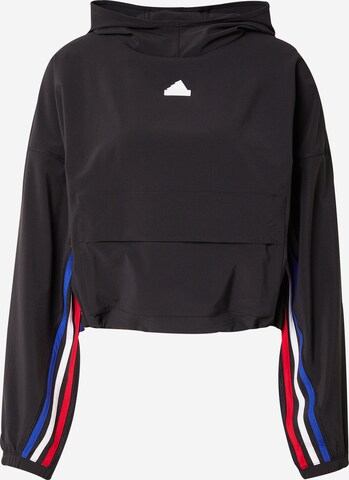 ADIDAS SPORTSWEAR Sports sweatshirt 'EXPRESS' in Black: front