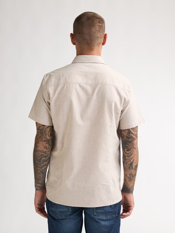 PETROL INDUSTRIES MEN Regular Fit Hemd‌‌‌‌‌‌‌ in Beige