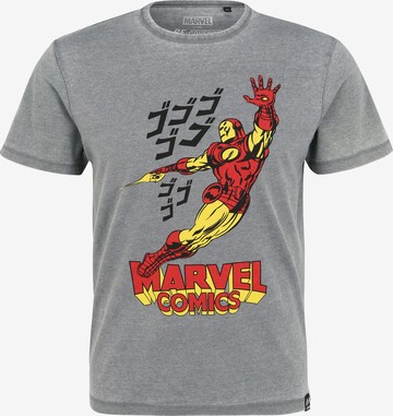 T-Shirt 'Iron Man Japan' Recovered en gris : devant