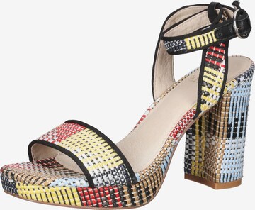 LA STRADA Sandals in Mixed colors: front