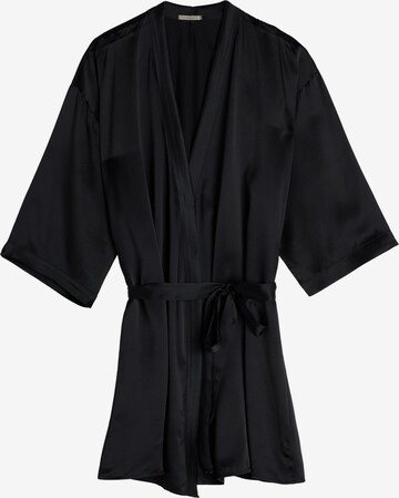 INTIMISSIMI Dressing Gown in Black: front