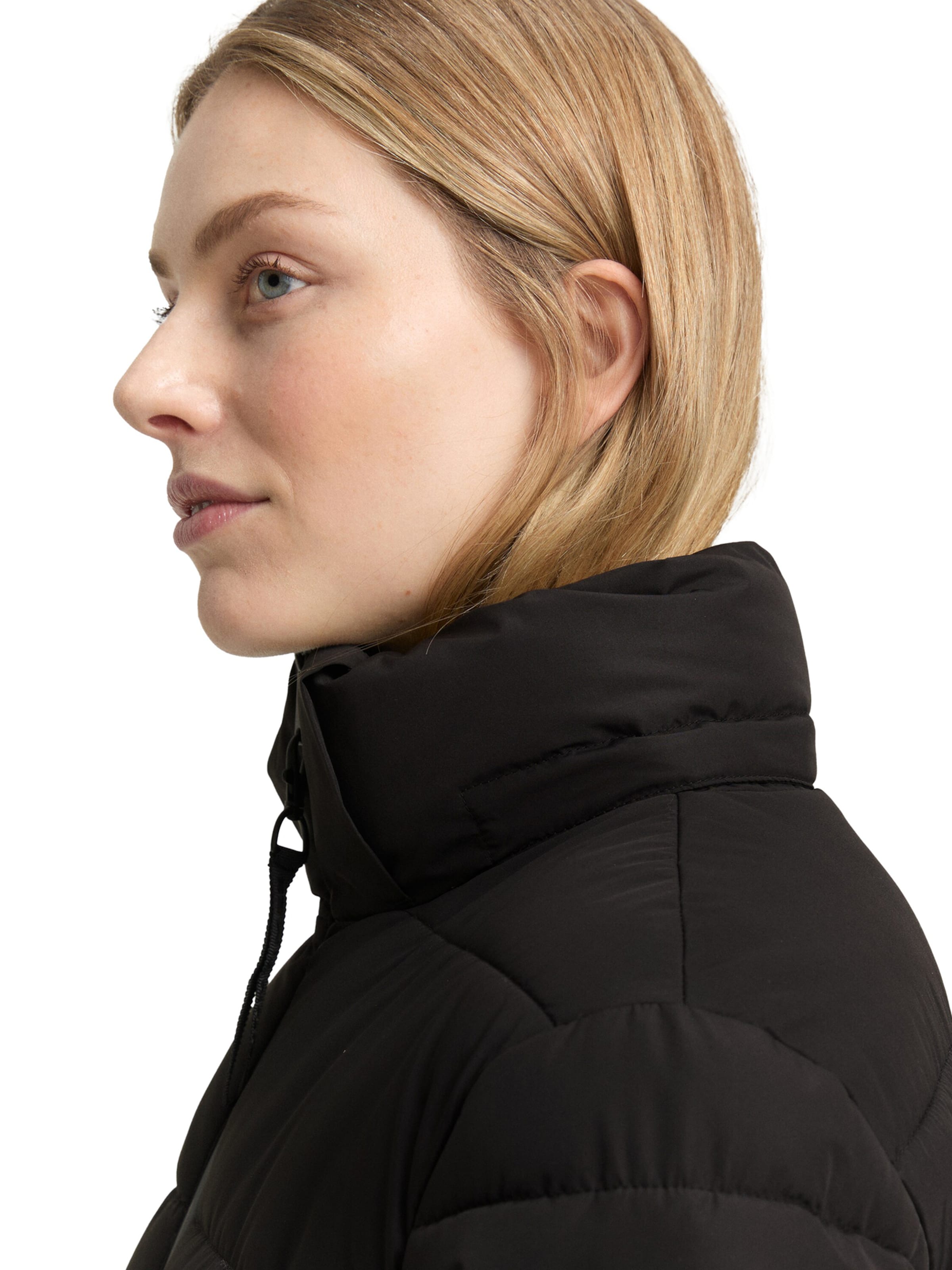 TOM TAILOR Zimska jakna | črna barva