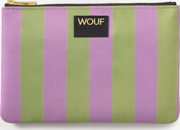 Beauty case 'Daily' di Wouf in verde: frontale