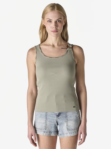 KOROSHI Topp i grön: framsida