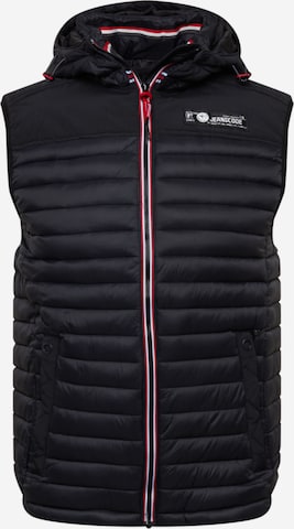 INDICODE JEANS Vest 'Leach' i svart: forside