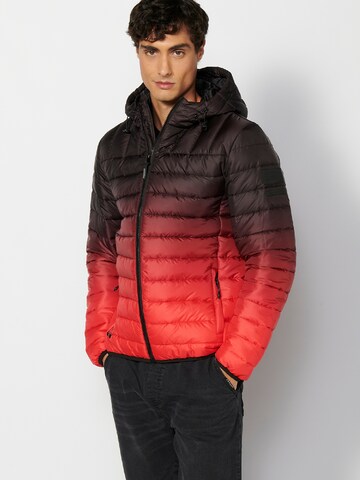 Veste d’hiver KOROSHI en rouge