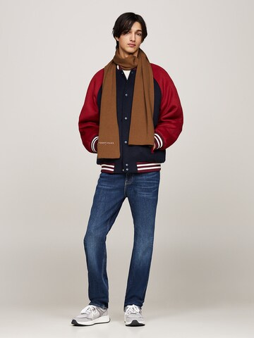 Écharpe Tommy Jeans en marron : devant