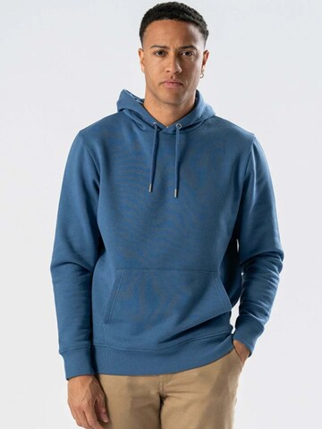 TEESHOPPEN Sweater ' Sweatshirt Hoodie ' in Blue: front