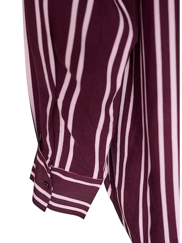 Zizzi Schlafshirt in Rot
