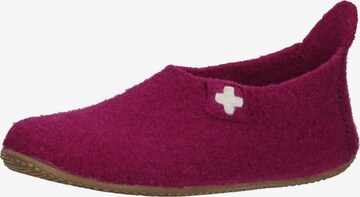 Living Kitzbühel Slippers in Pink: front