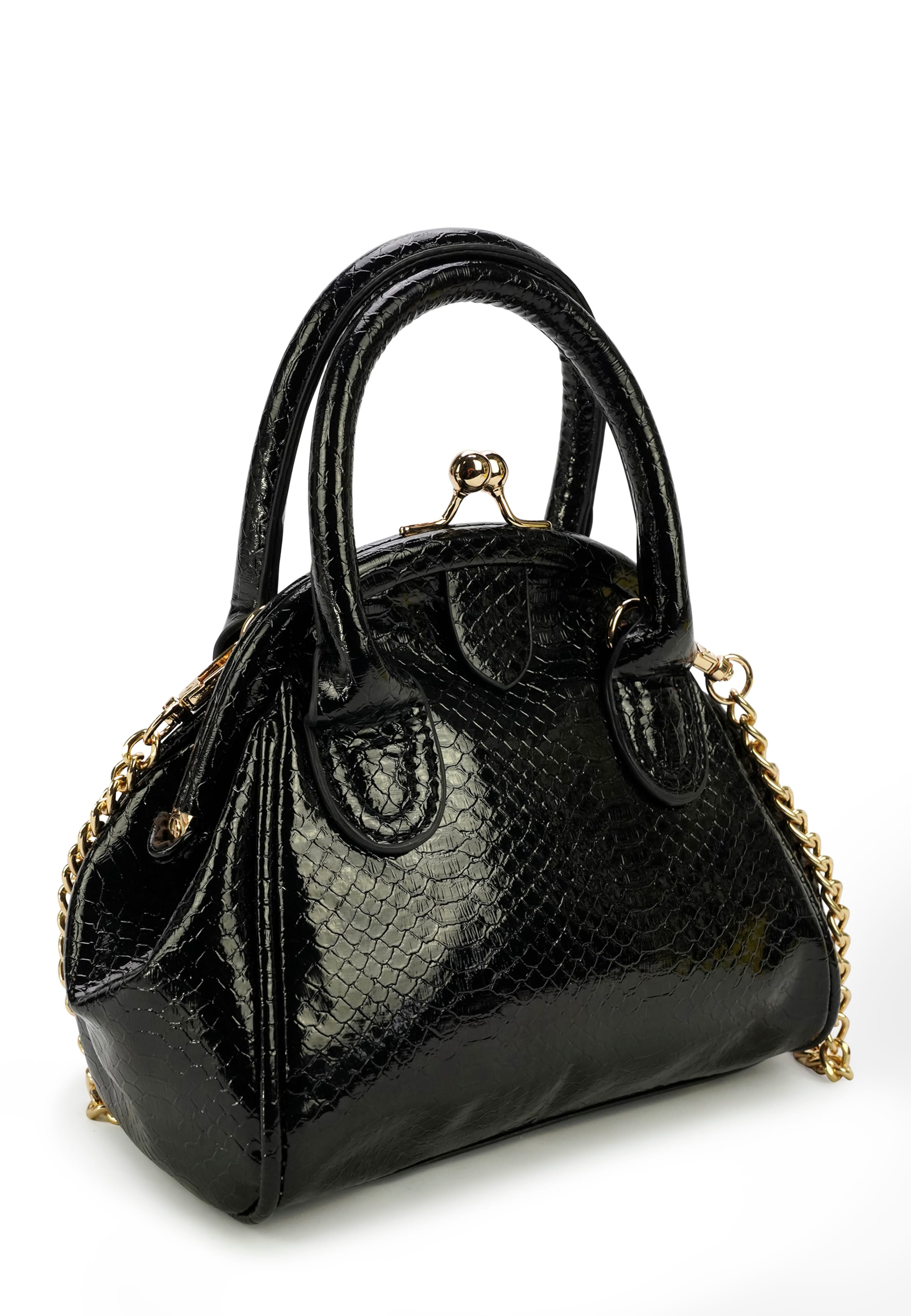HARPA Handbag 'VALENTINA' in Black