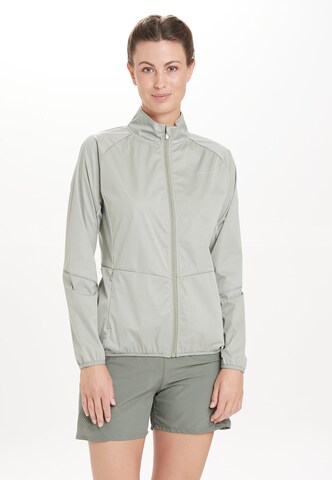 ENDURANCE Athletic Jacket 'Elving' in Green: front