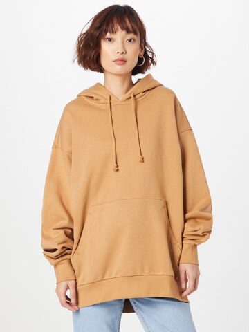 WEEKDAY Sweatshirt in Beige: voorkant