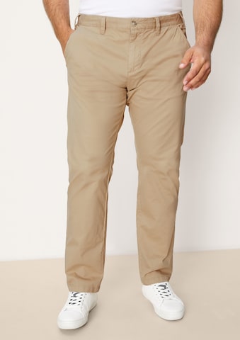 s.Oliver Men Big Sizes Regular Chinohose in Beige: predná strana