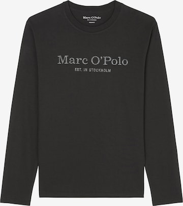 Marc O'Polo Shirt  (GOTS) in Schwarz: predná strana