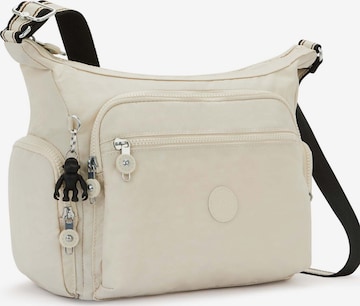 KIPLING - Mala de ombro 'Gabbie' em branco