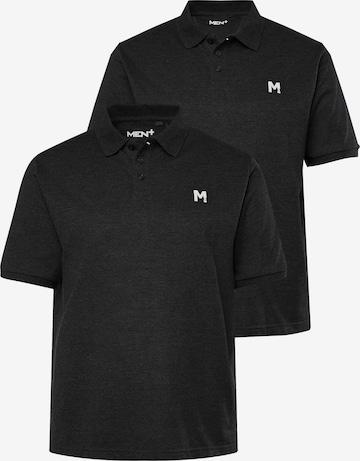 T-Shirt Men Plus en noir : devant