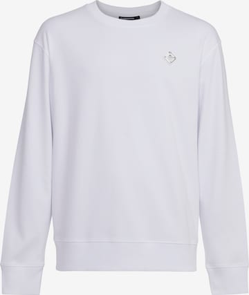 J.Lindeberg Sweatshirt 'Ivar' in White: front