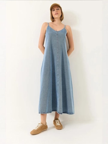 Bianco Lucci Jurk in Blauw