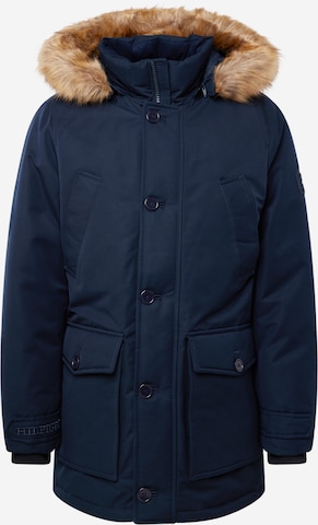 TOMMY HILFIGER Winterparka 'Rockie' in Blauw: voorkant