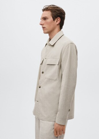 Veste mi-saison 'Lent' MANGO MAN en beige