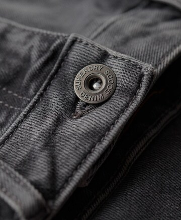 SuperdrySlimfit Traperice 'Vintage Slim' - siva boja