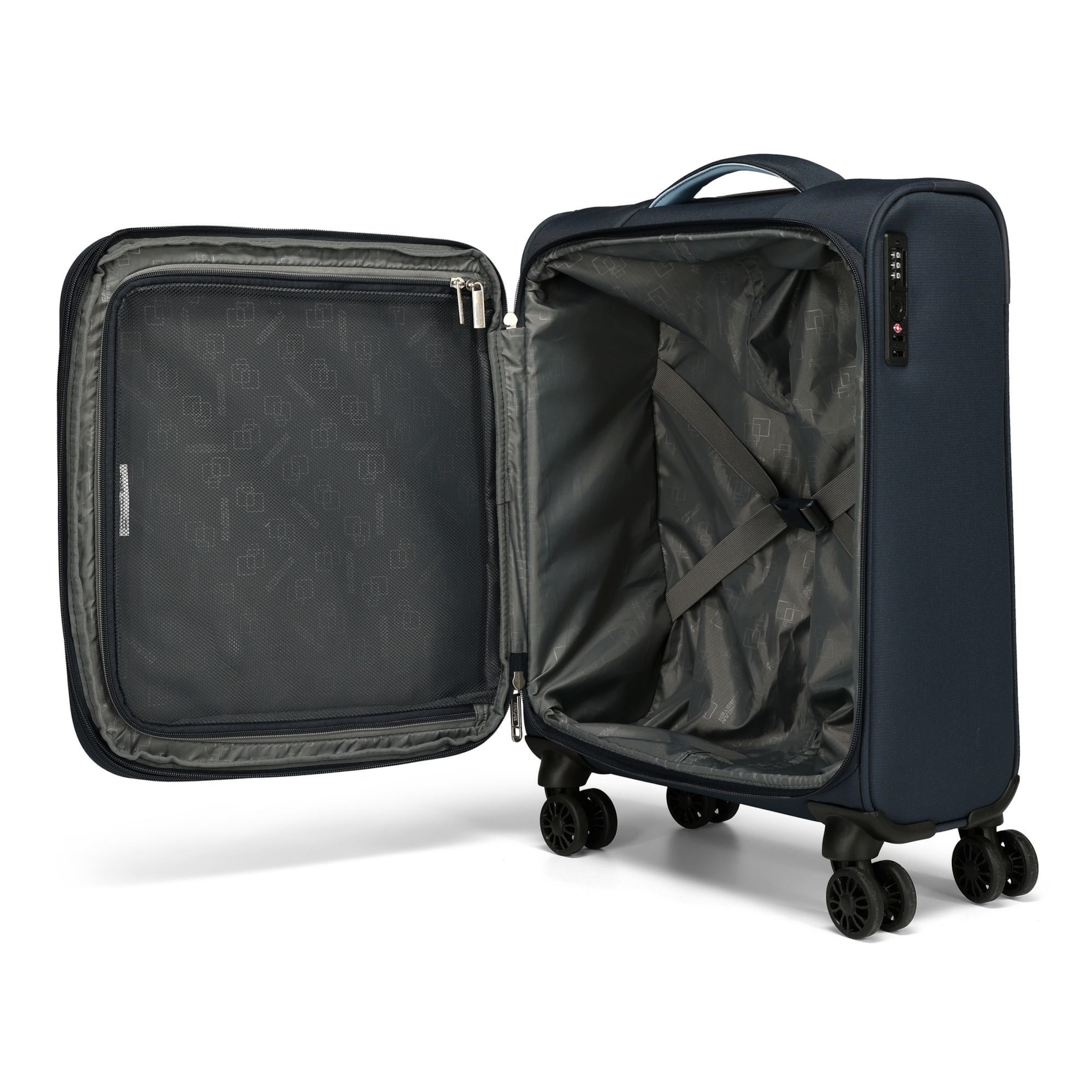 Trolley di American Tourister in blu